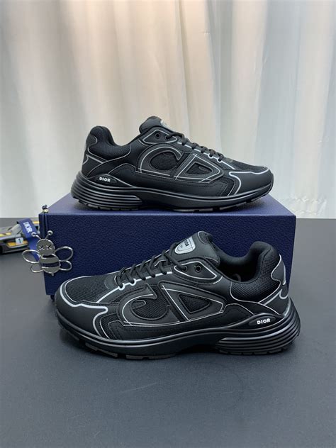 black dior shoes